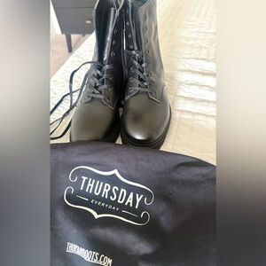 Thursday Boot Company Black Leather Boots